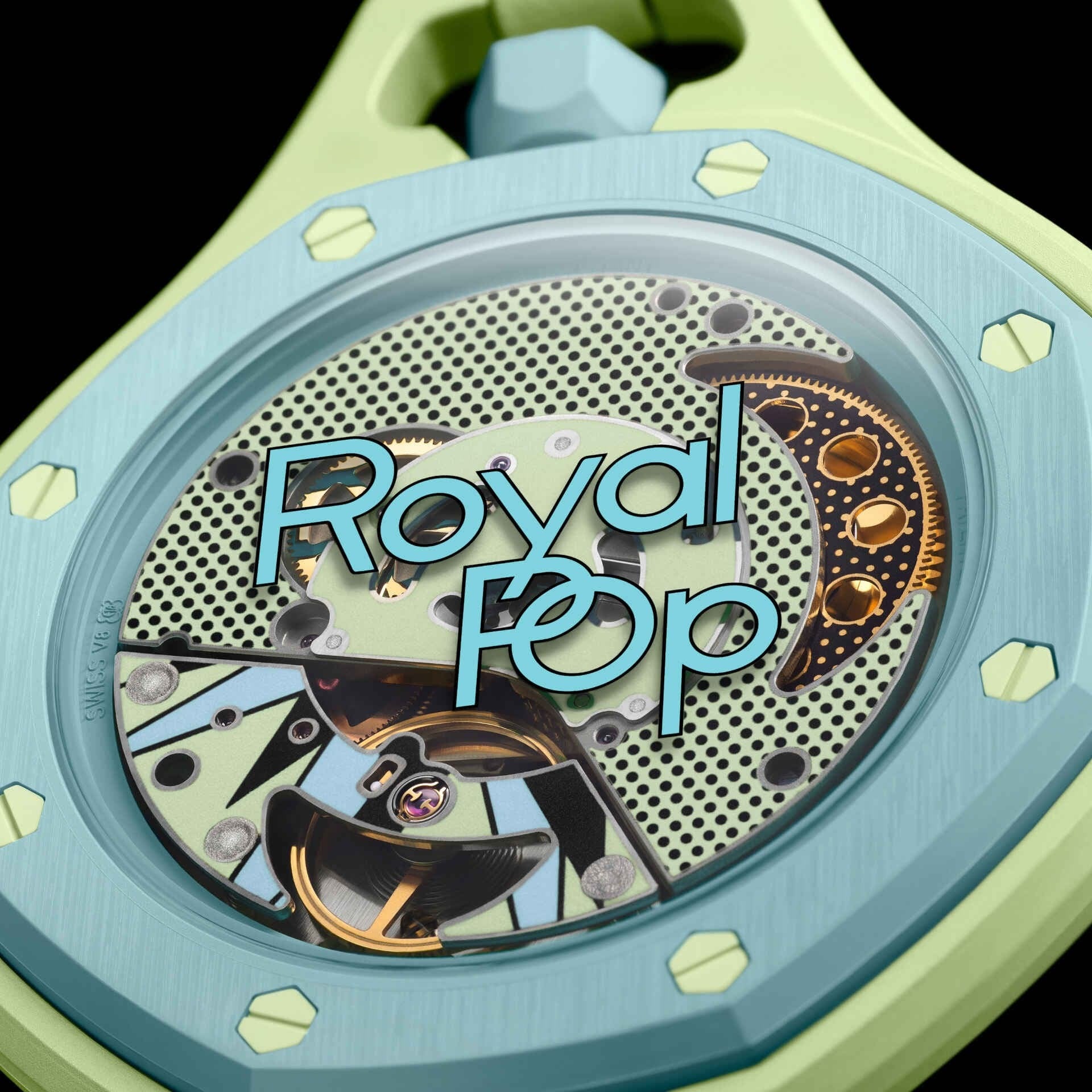 SWATCH Royal Pop BLAUE ACHT