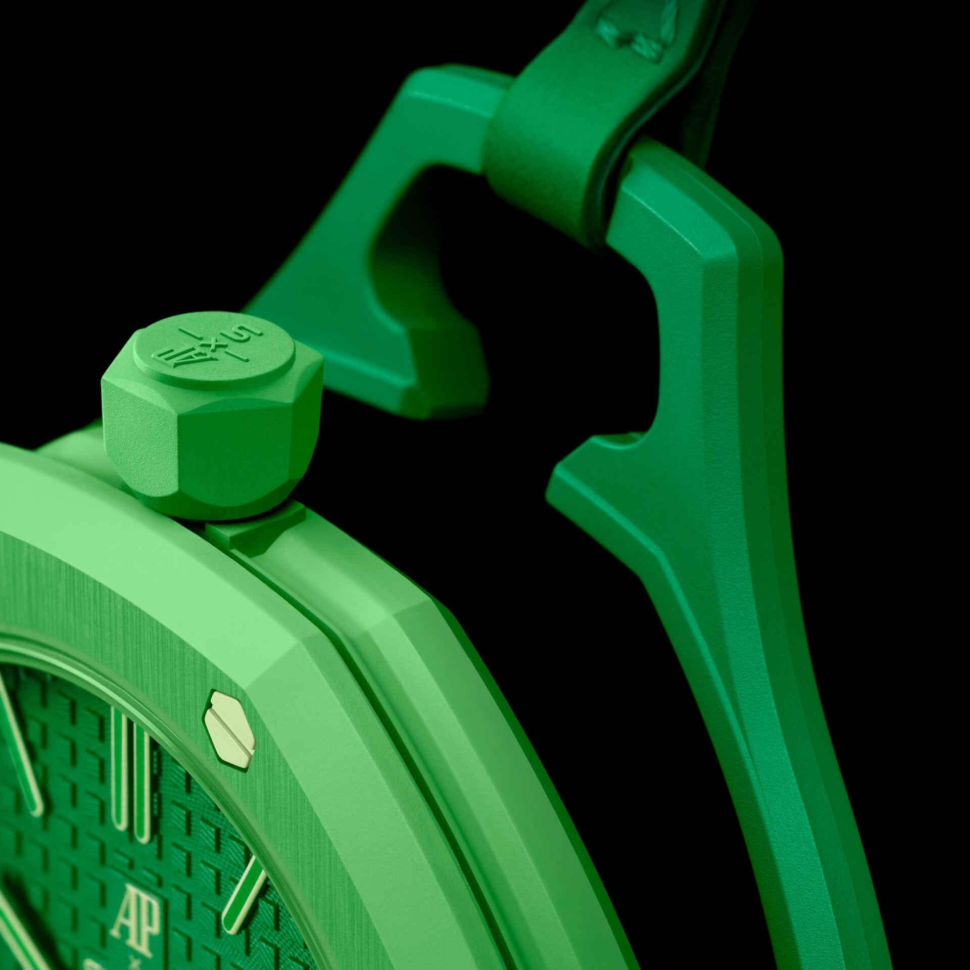 SWATCH Royal Pop GREEN EIGHT