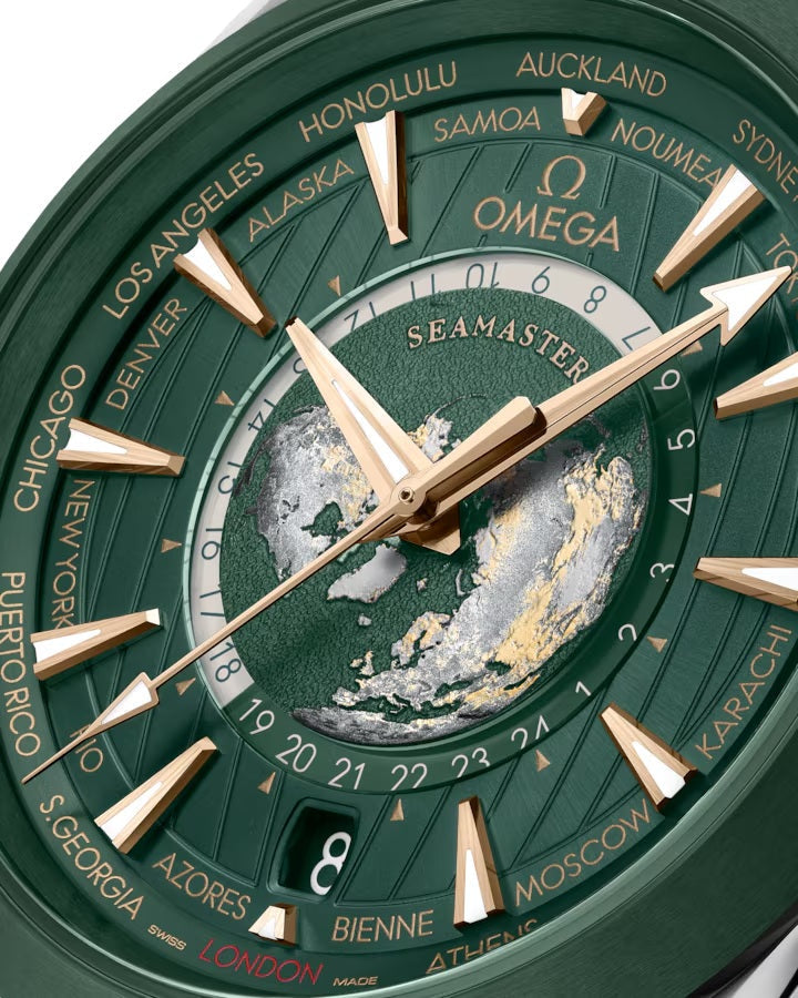 Seamaster Aqua Terra Worldtimer 150M Cidade do Cabo