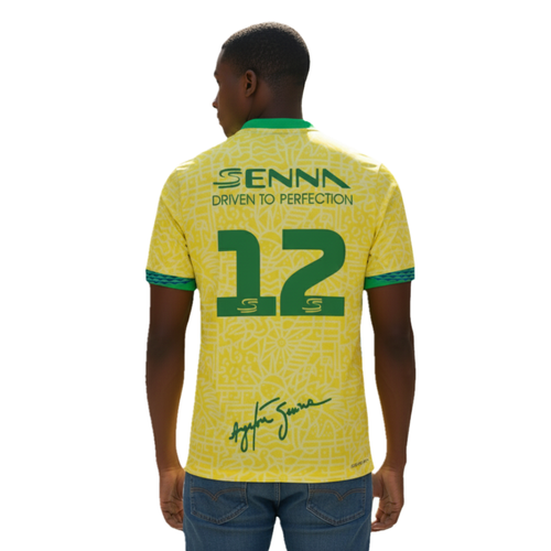 CAMISA AYRTON SENNA ESPECIAL BRASIL