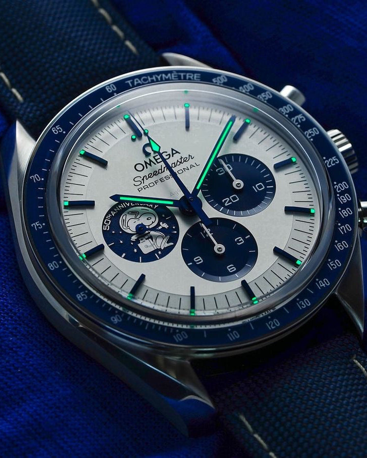 Ômega Speedmaster Silver Snoopy Anniversary Series ( Super clone )