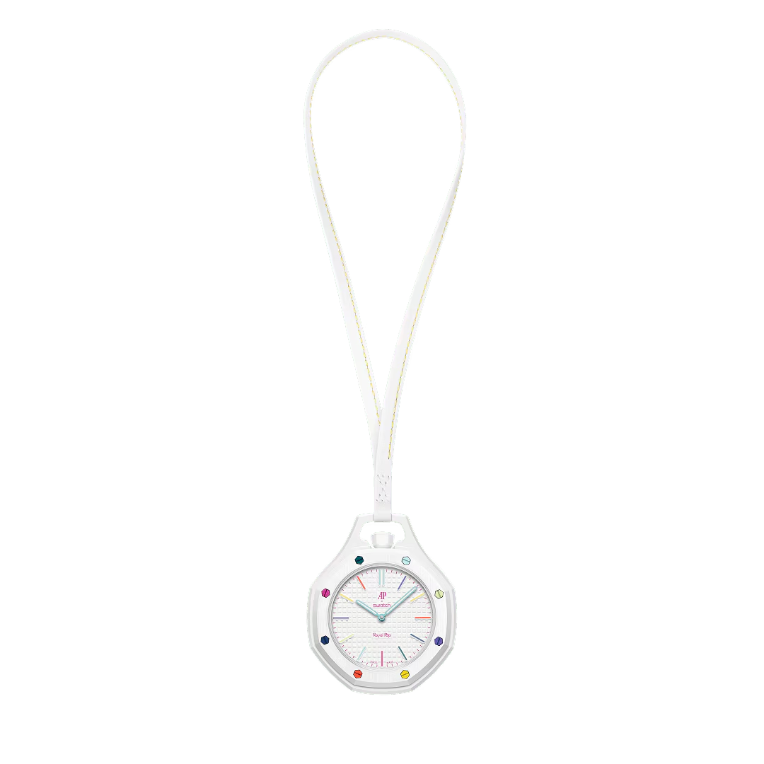 SWATCH Royal Pop HUIT BLANC
